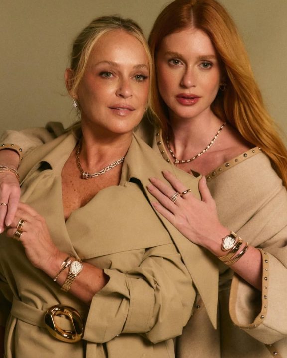 Elegância pura! Marina Ruy Barbosa posa ao lado da mãe em ação de Dia das Mães da Bvlgari
Marina Ruy Barbosa surgiu em uma ação de Dia das Mães com destaque para as joias da Bvlgari ao lado de Gioconda Ruy Barbosa