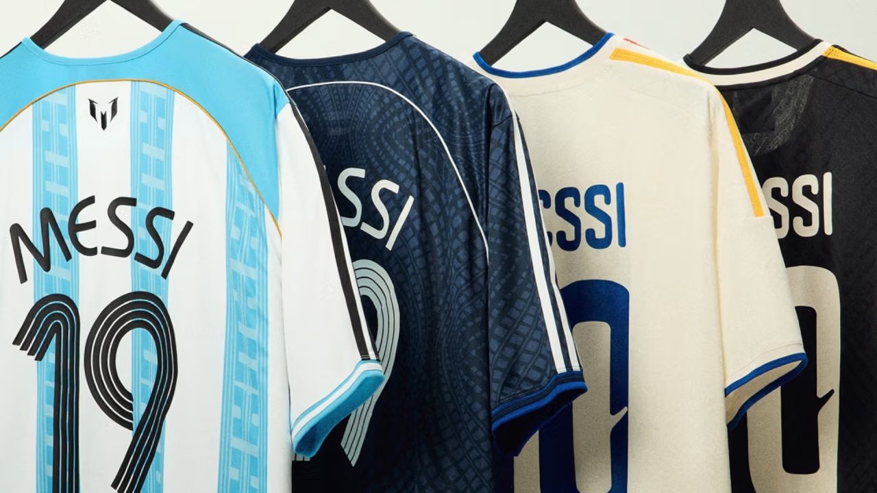 Kith e Adidas revelam novas camisetas de Messi e resgatam símbolo da seleção da Argentina