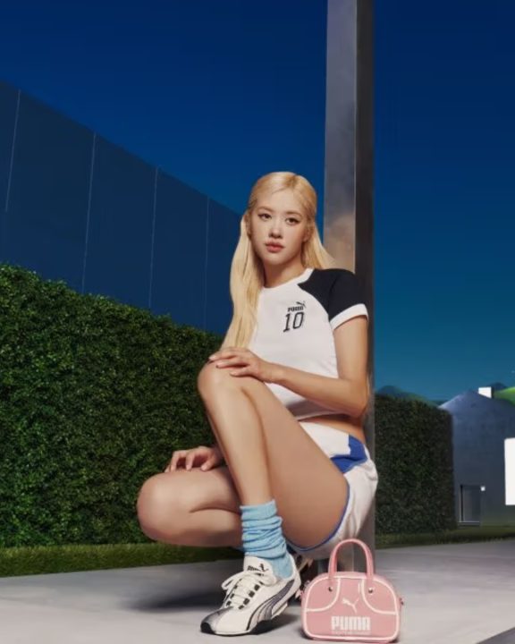 Rosé estrela campanha da PUMA H-Street e transforma tênis retrô em tendência de 2026
