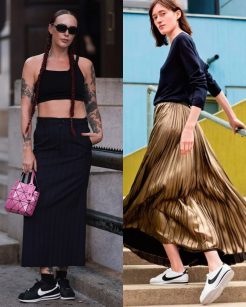 Vestidos e saias midi
