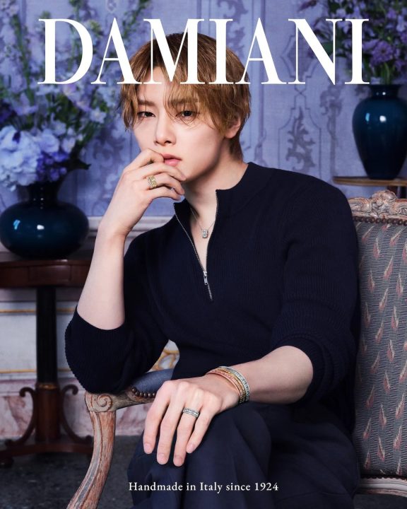 IN, do Stray Kids, é o rosto da mais recente campanha publicitária da Damiani - Foto: Larissa Hofmann/Divulgação Damiani