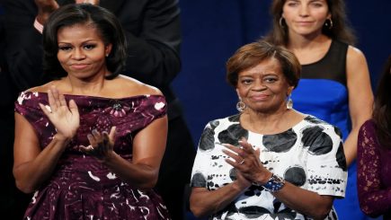 Michelle Obama e Marian Robinson na Convenção Nacional Democrata de 2012 - Foto: Win McNamee/Getty Images