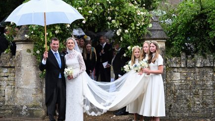 Casamento real Harriet Sperling e Peter Phillips