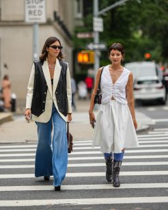 Wide Leg e pantalona