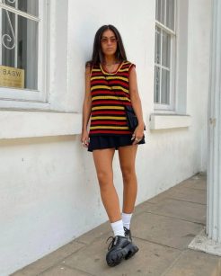 Minissaia e crochê
