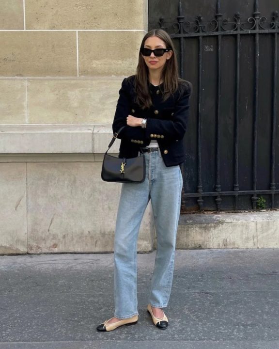Como combinar calça jeans e sapatilha?