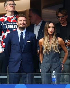 David e Victoria Beckham na Copa do Mundo