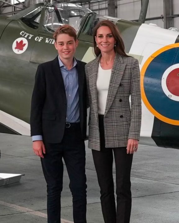 Os looks de Kate Middleton e Príncipe George