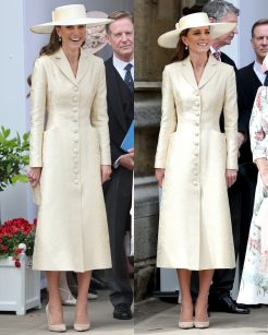 Look creme de Kate Middleton