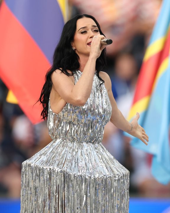 Look de Katy Perry na Copa do Mundo