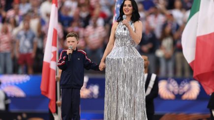 Look de Katy Perry na Copa do Mundo