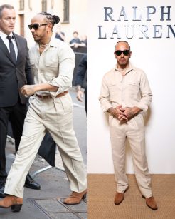Lewis Hamilton em Milão