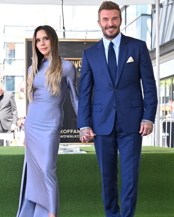 Look de David e Victoria Beckham