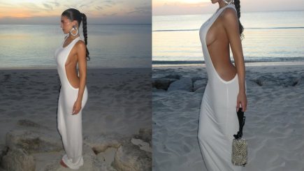 Look de Kylie Jenner no Caribe