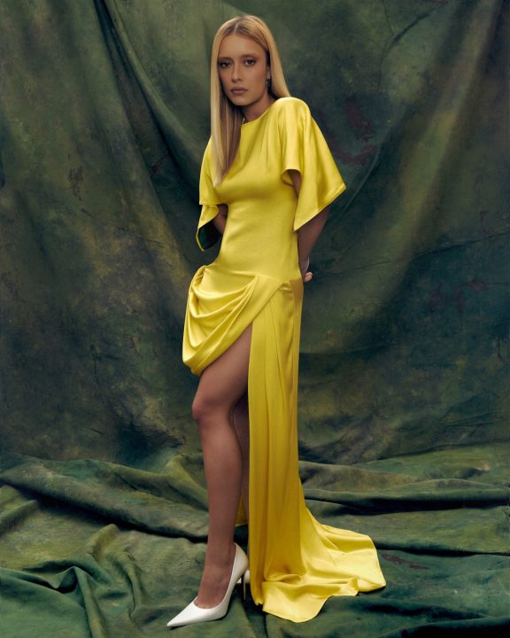 Look de Maria Braz para jogo do Brasil