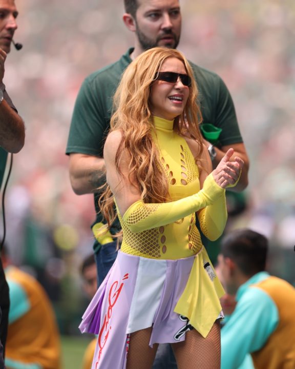 Look de Shakira na abertura da Copa do Mundo 2026