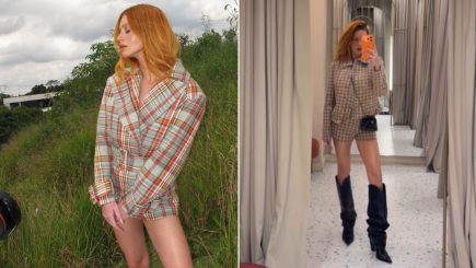 Looks xadrez de Marina Ruy Barbosa
