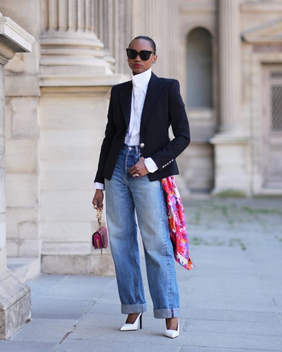 Calça jeans para as baixinhas