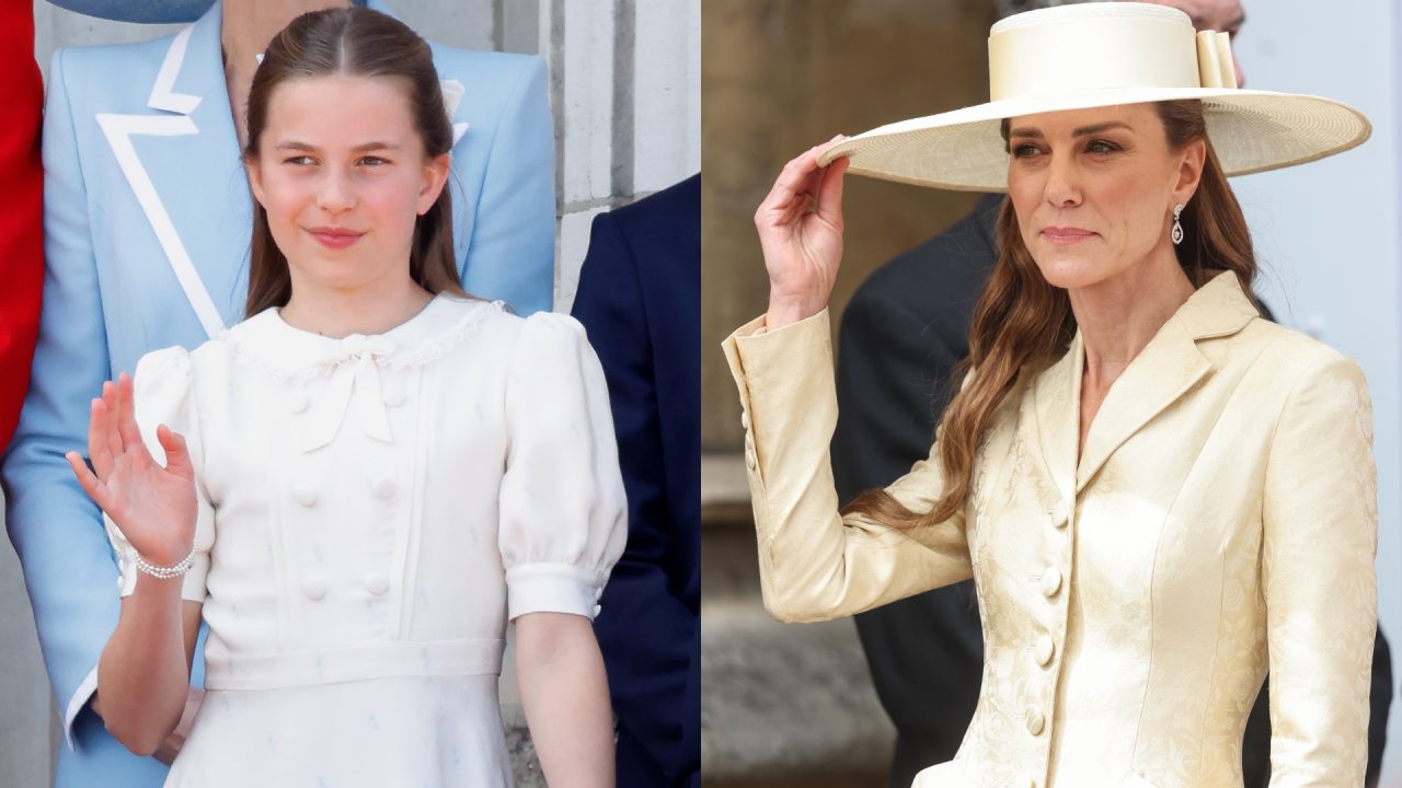 Princesa Charlotte e Kate Middleton