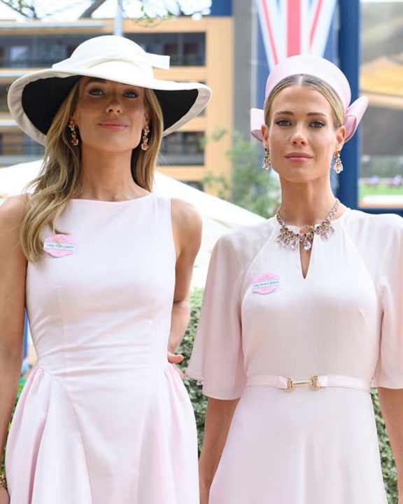 Lady Amelia e Lady Eliza Spencer, sobrinhas da Princesa Diana