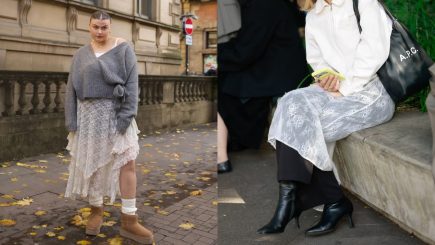 Tricot e bota