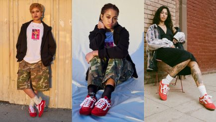 Vans vermelho de 'Off Campus'
