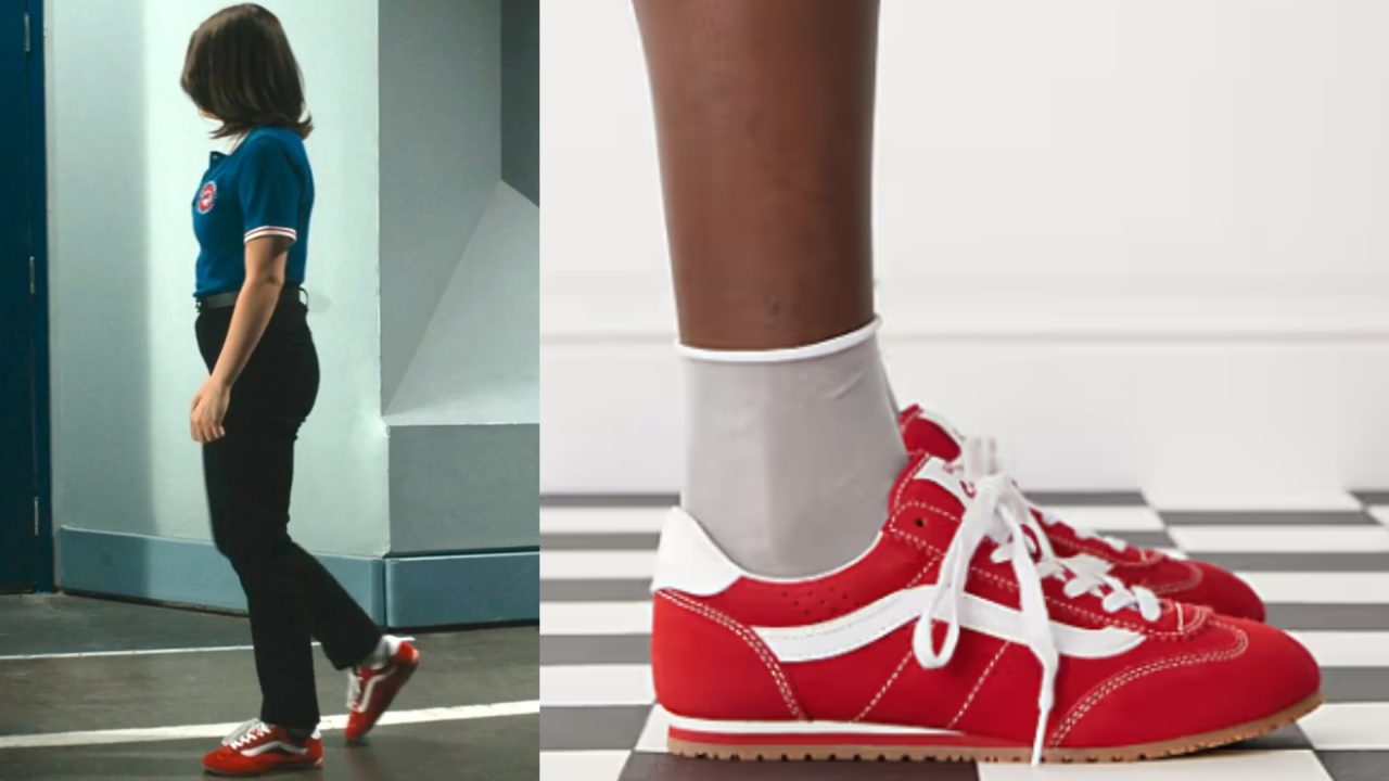 Vans vermelho de 'Off Campus'