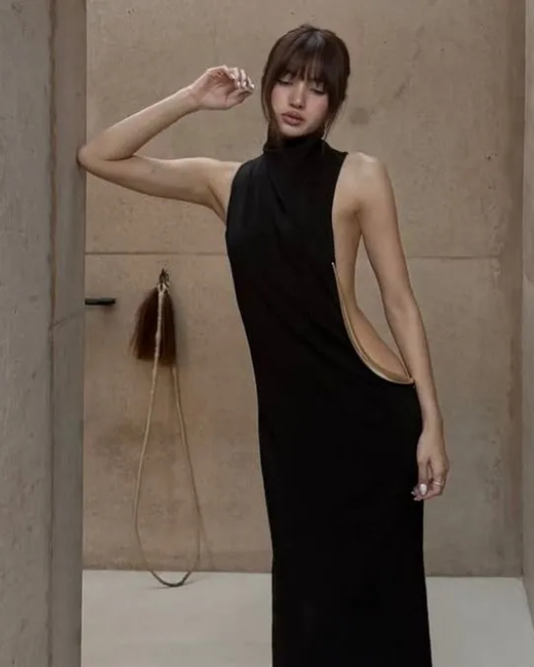 Vestido de Lisa em viagem
