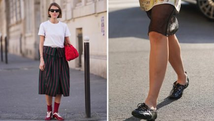 Vestidos e saia midi