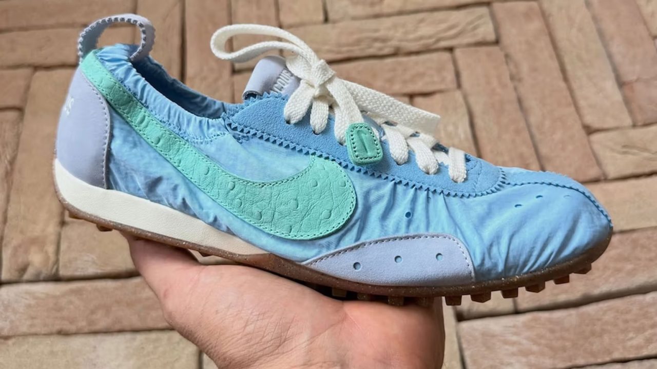Nike Moon Shoe “Emerald Rise” — Foto: Divulgação/Nike/Jacquemus