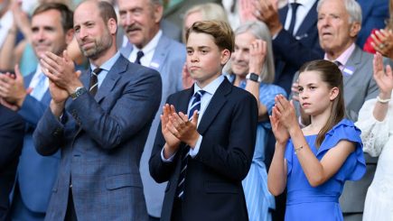 Família real em Wimbledon