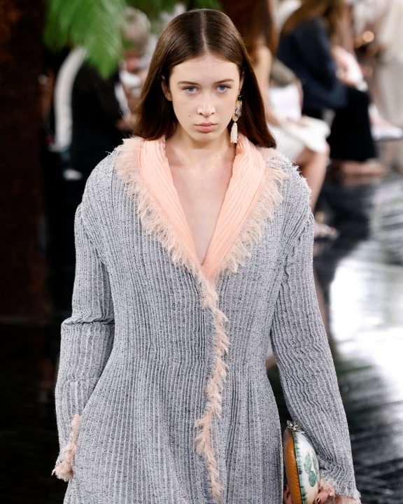 Sunday Rose no desfile da Dior