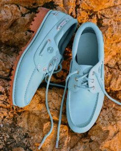 Sapato náutico repaginado - Foto: Divulgação/Timberland/Jacquemus