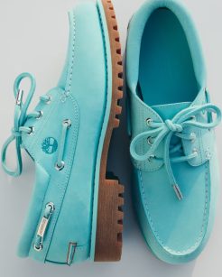 Sapato náutico repaginado - Foto: Divulgação/Timberland/Jacquemus