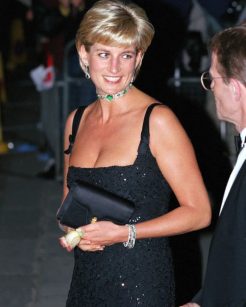 A Princesa Diana em seu último aniversário, em 1º de julho de 1997