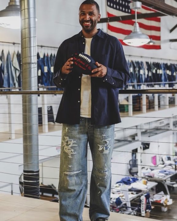 Calça jeans 501 da Levi's e BEAMS