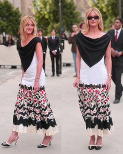 Look de Sarah Pidgeon em desfile da Chanel