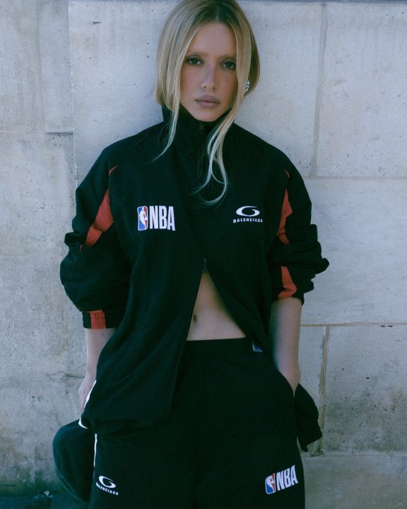 Look Maria Braz para desfile da Balenciaga