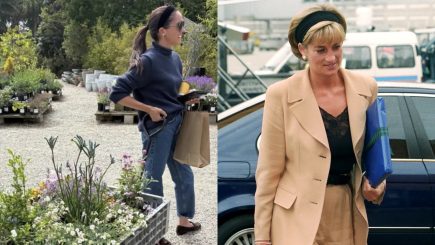 Meghan Markle em 2026 e Lady Di em 1997