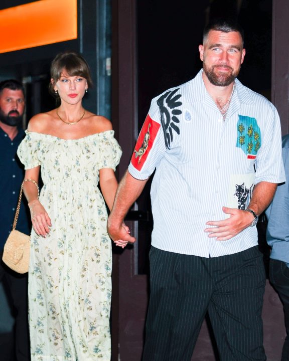 Vestido floral de Taylor Swift