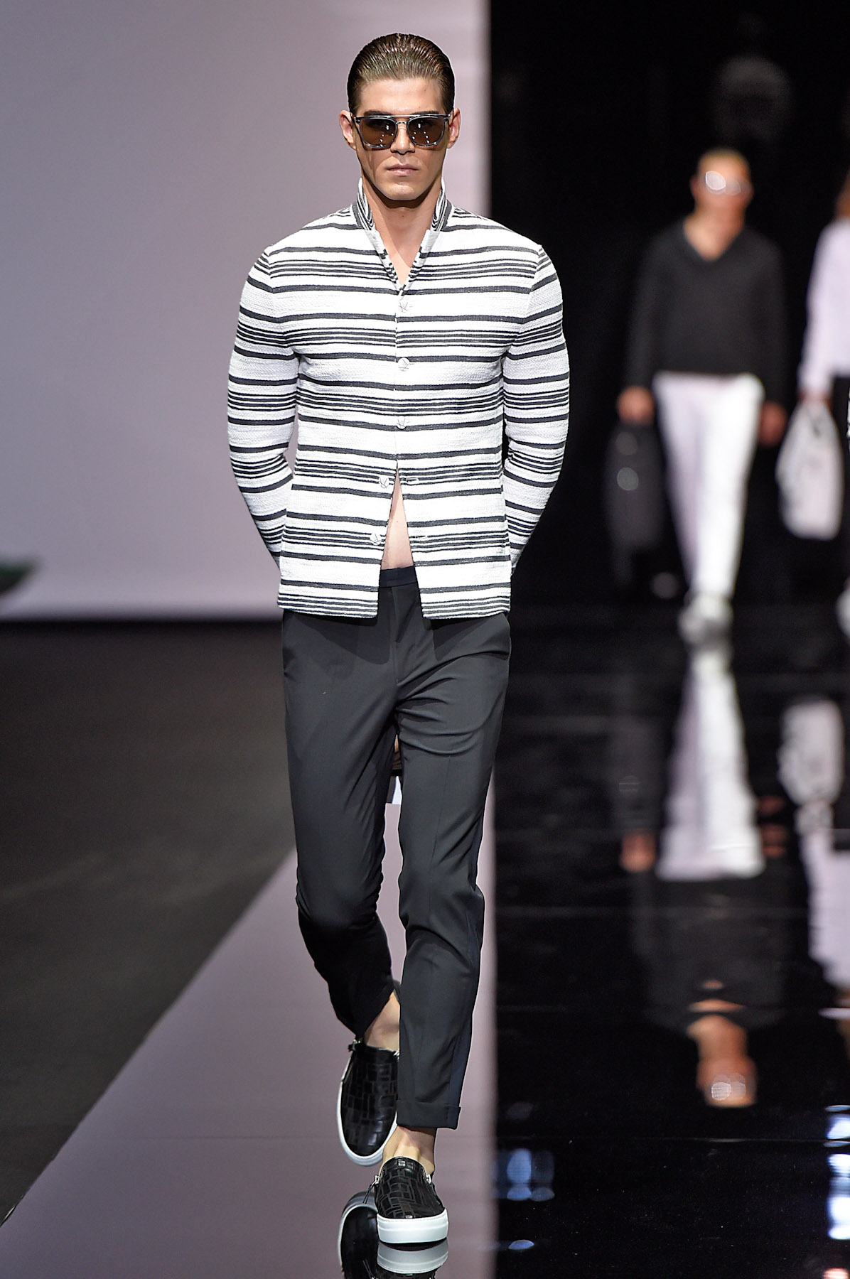 Emporio ArmaniMenswear Spring Summer 2015 Milan Fashion Week June 2014