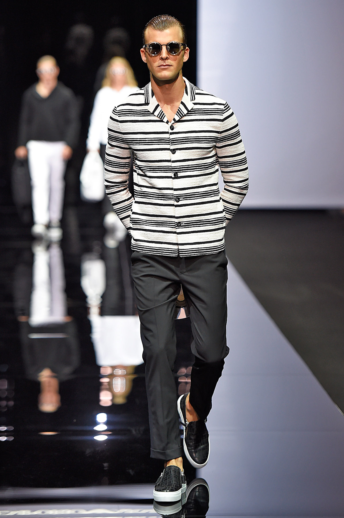 Emporio ArmaniMenswear Spring Summer 2015 Milan Fashion Week June 2014