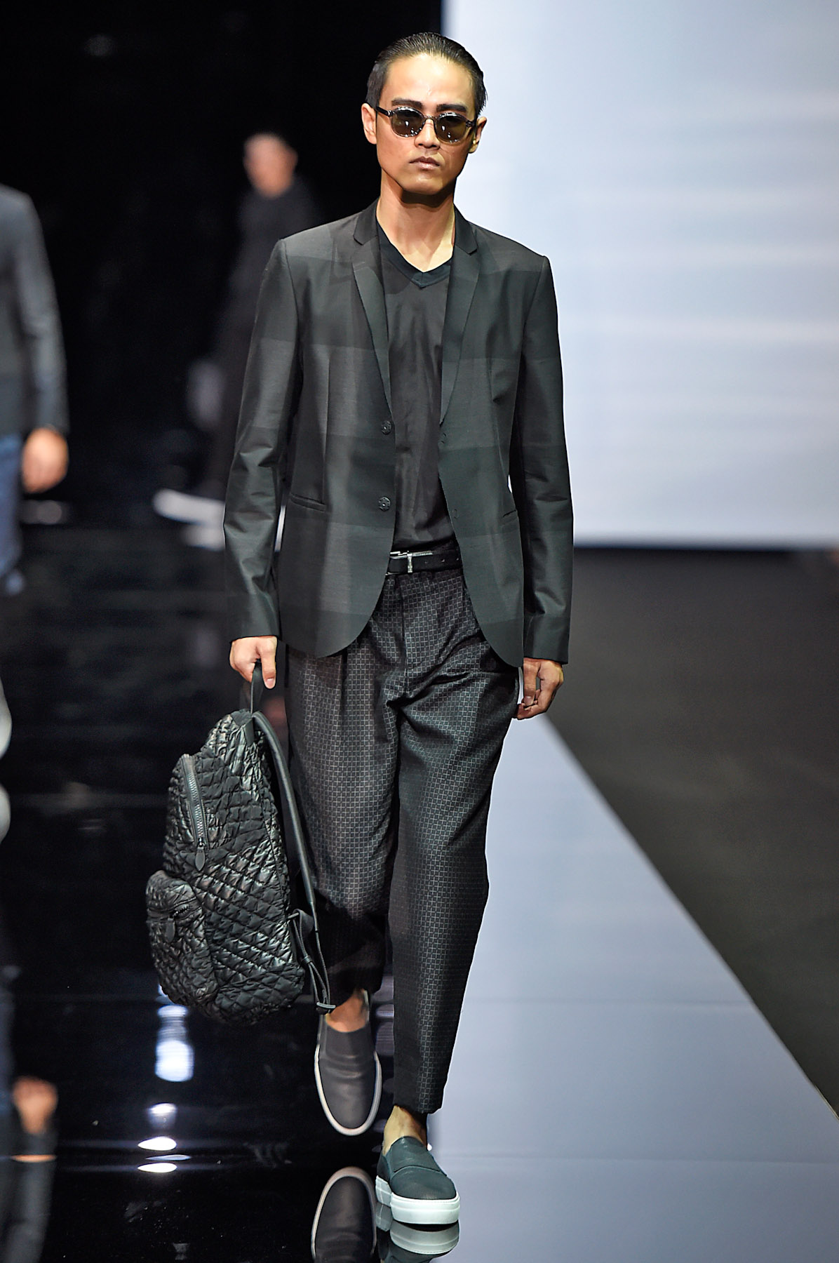 Emporio ArmaniMenswear Spring Summer 2015 Milan Fashion Week June 2014