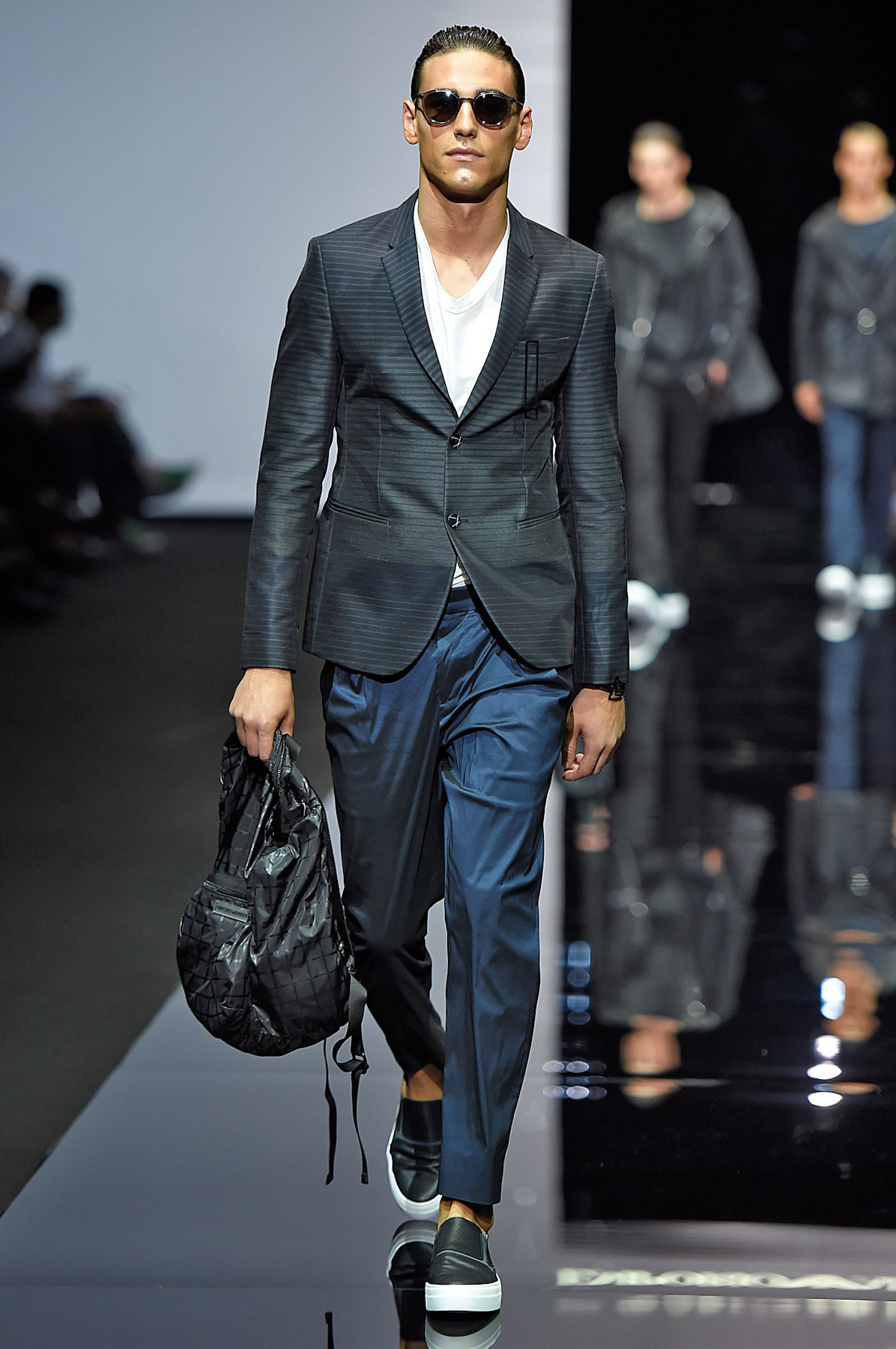 Emporio ArmaniMenswear Spring Summer 2015 Milan Fashion Week June 2014