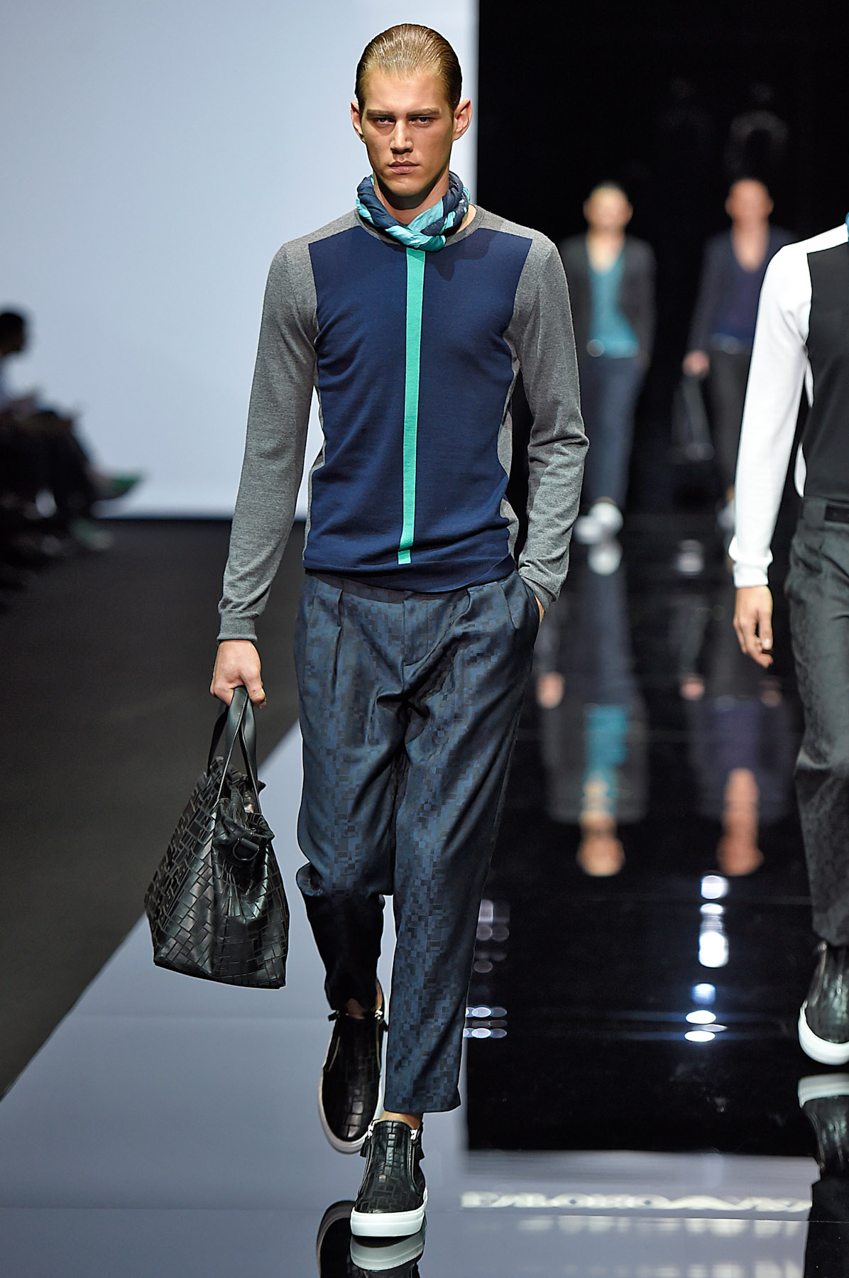 Emporio ArmaniMenswear Spring Summer 2015 Milan Fashion Week June 2014