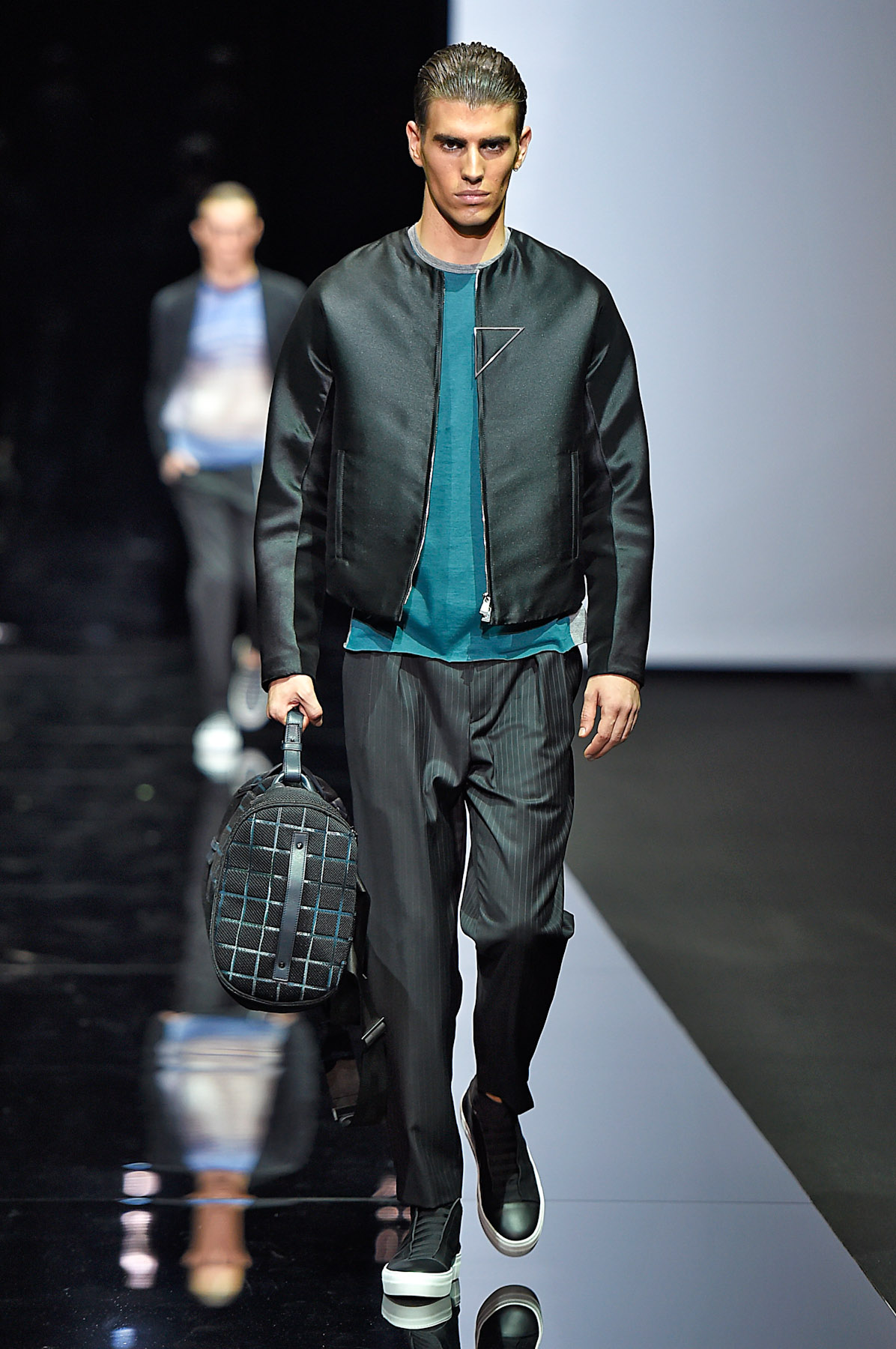 Emporio ArmaniMenswear Spring Summer 2015 Milan Fashion Week June 2014