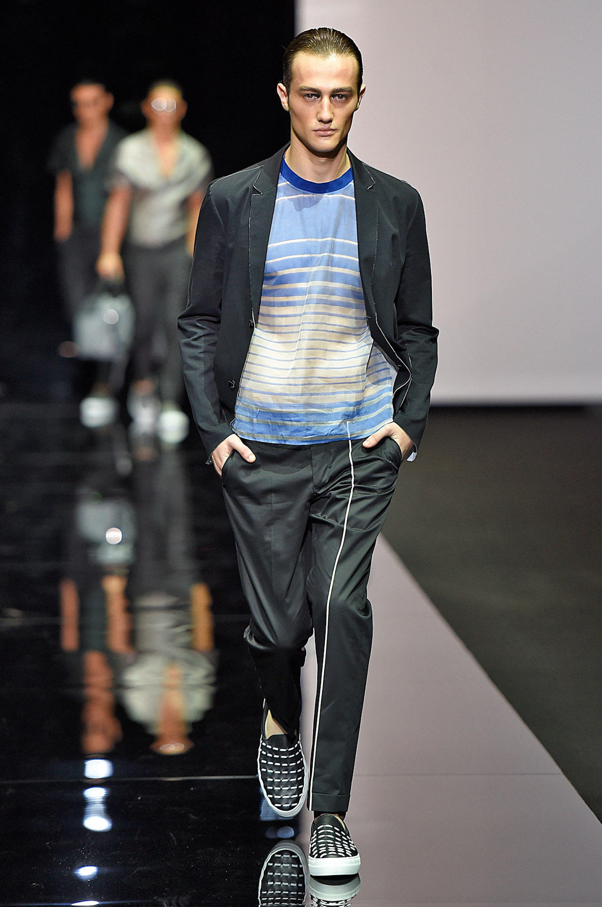 Emporio ArmaniMenswear Spring Summer 2015 Milan Fashion Week June 2014