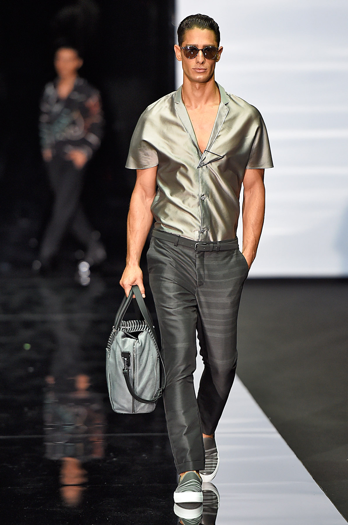 Emporio ArmaniMenswear Spring Summer 2015 Milan Fashion Week June 2014