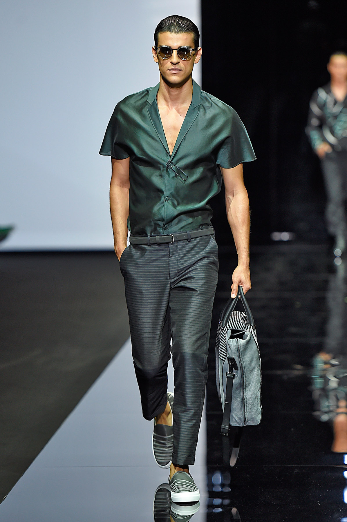 Emporio ArmaniMenswear Spring Summer 2015 Milan Fashion Week June 2014
