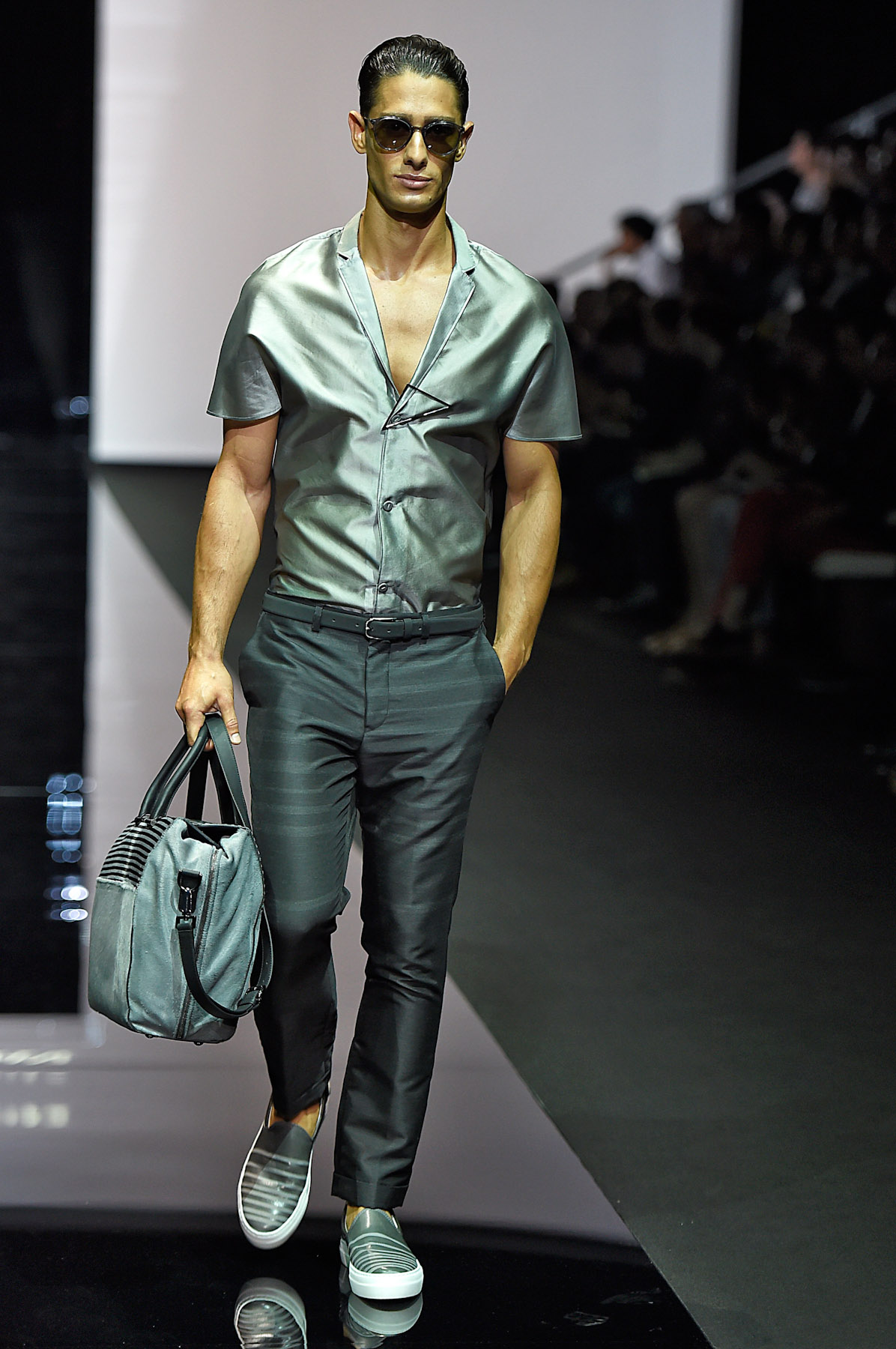 Emporio ArmaniMenswear Spring Summer 2015 Milan Fashion Week June 2014